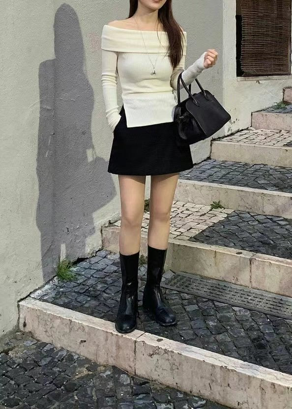 (Preorder) Daily Look Off-shoulder T-shirt