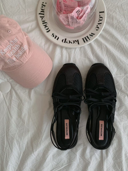 Mood Sneakers Sandals (Black)