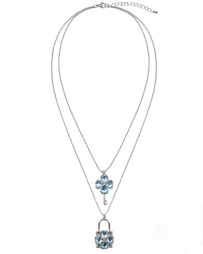 Luvistrue x SHUGO CHARA! HUMPTY DUMPTY NECKLACE (BLUE )