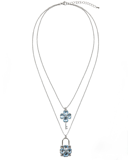 Luvistrue x SHUGO CHARA! HUMPTY DUMPTY NECKLACE (BLUE )