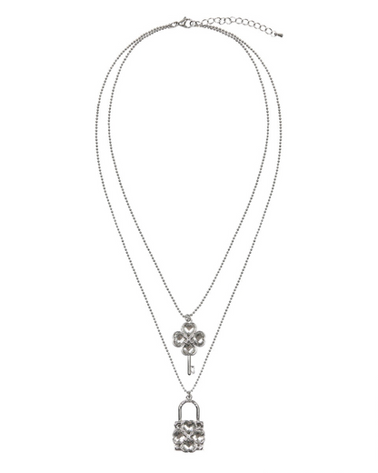 Luvistrue x SHUGO CHARA! HUMPTY DUMPTY NECKLACE (SILVER)