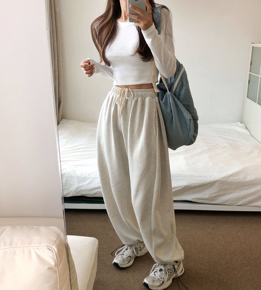 Side Pin-tuck String Jogger Unisex