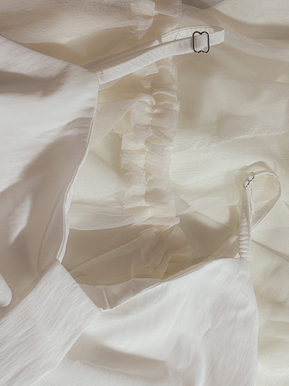 Super Cute!! Ribbon Chest Design Cami Top