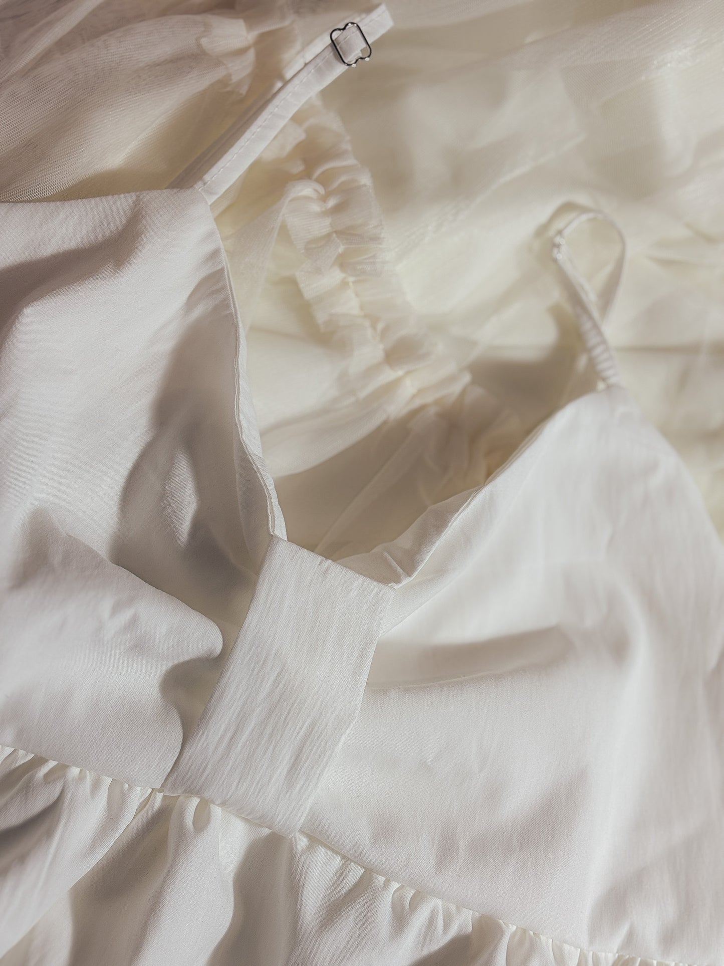 Super Cute!! Ribbon Chest Design Cami Top