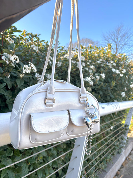 Two-Pocket Boston Bag