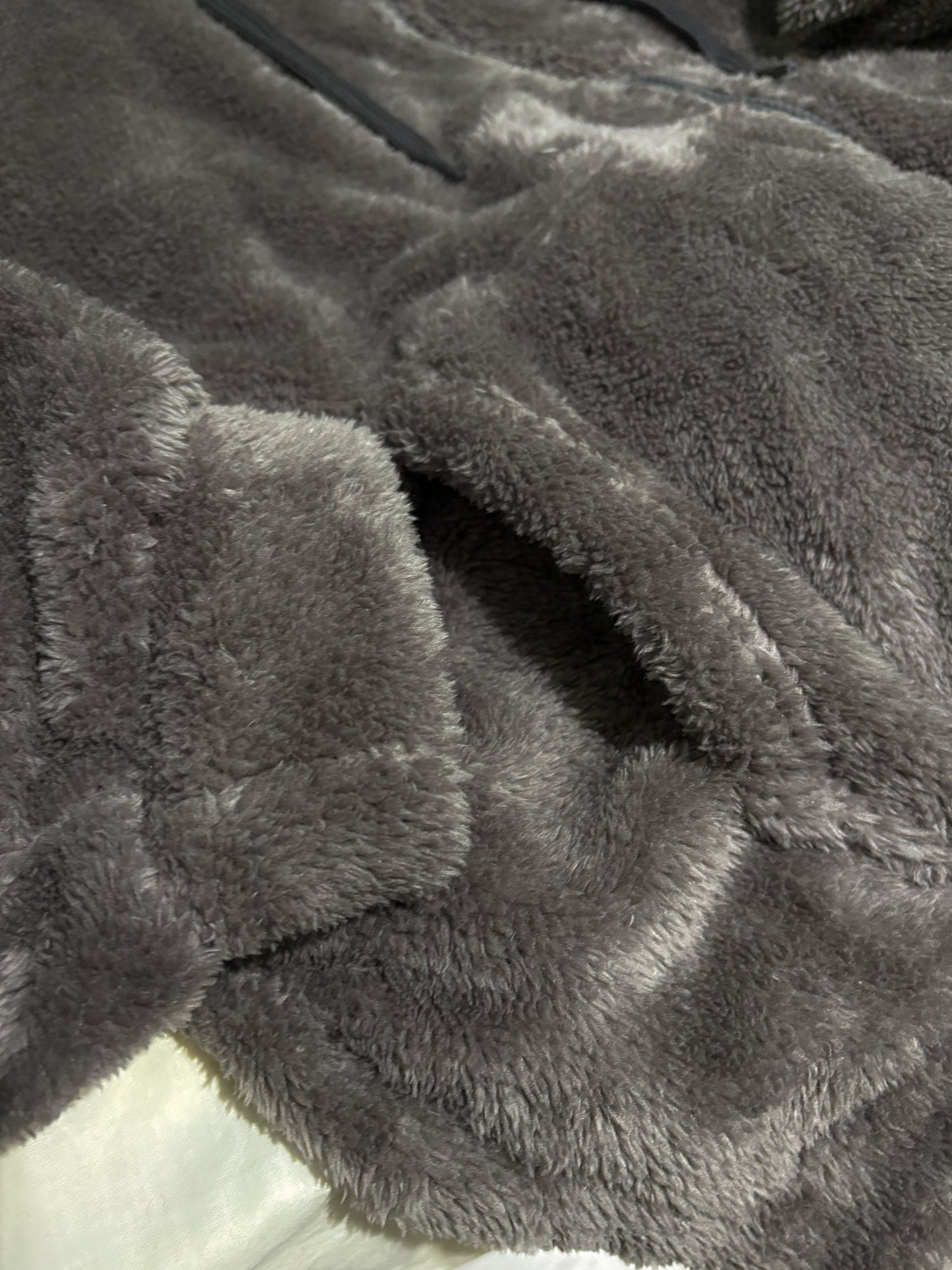 (DEC NEW)Oversized Teddy Sherpa Fleece Hoodie Zip-up