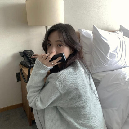 (Preorder) Pastel Dahlia Wool Cardigan