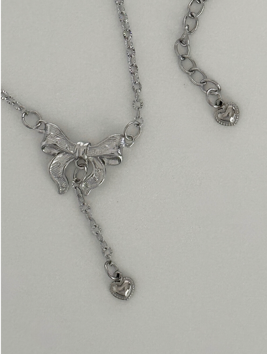 [OFUSE] Babymonster Ahyeon, i_dle Shuhua & Nmixx Jiwoo pick! Lace ribbon necklace