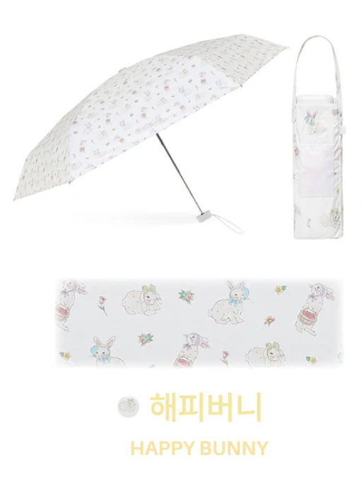 [Almostblue] CUPID UMBRELLA & PARASOL. UV 99.9% & Wind-Resistant! (26 Colours)