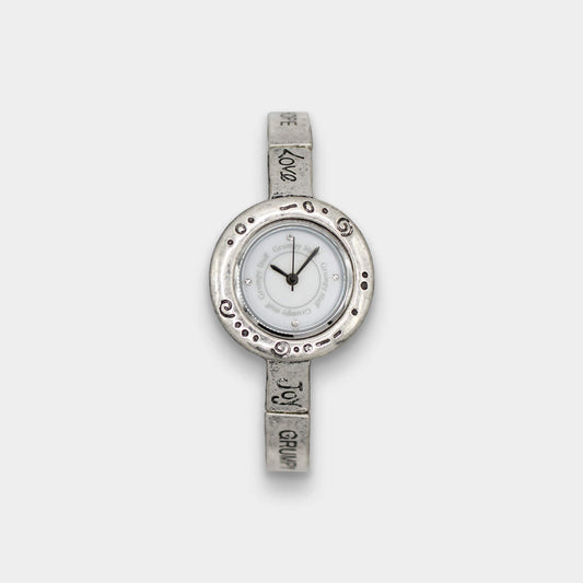 [Grumpy Stuff] Shabby Spiral Letter Watch (Elastic Wire)