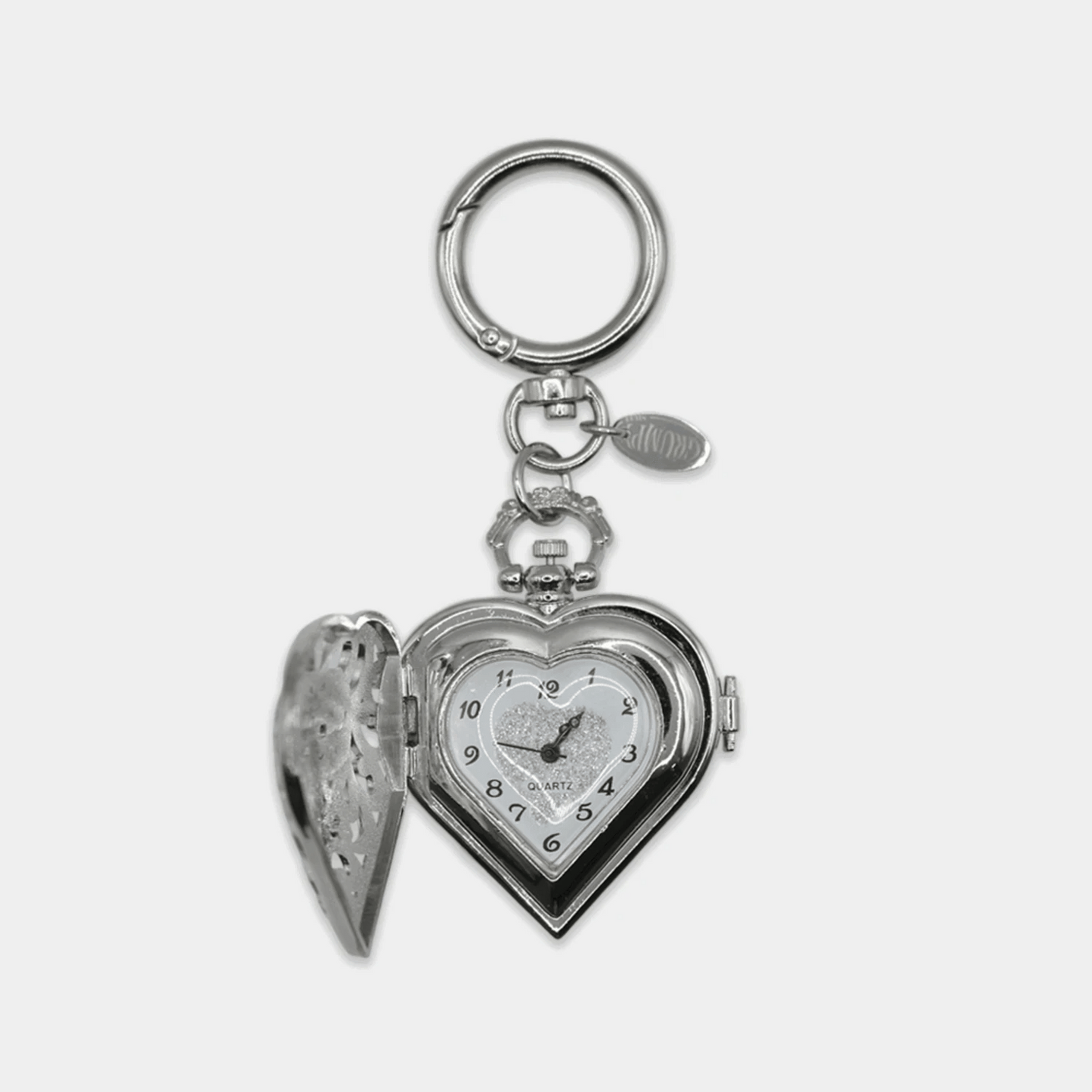 [Grumpy Stuff] Ethereal Heart Watch Keychain