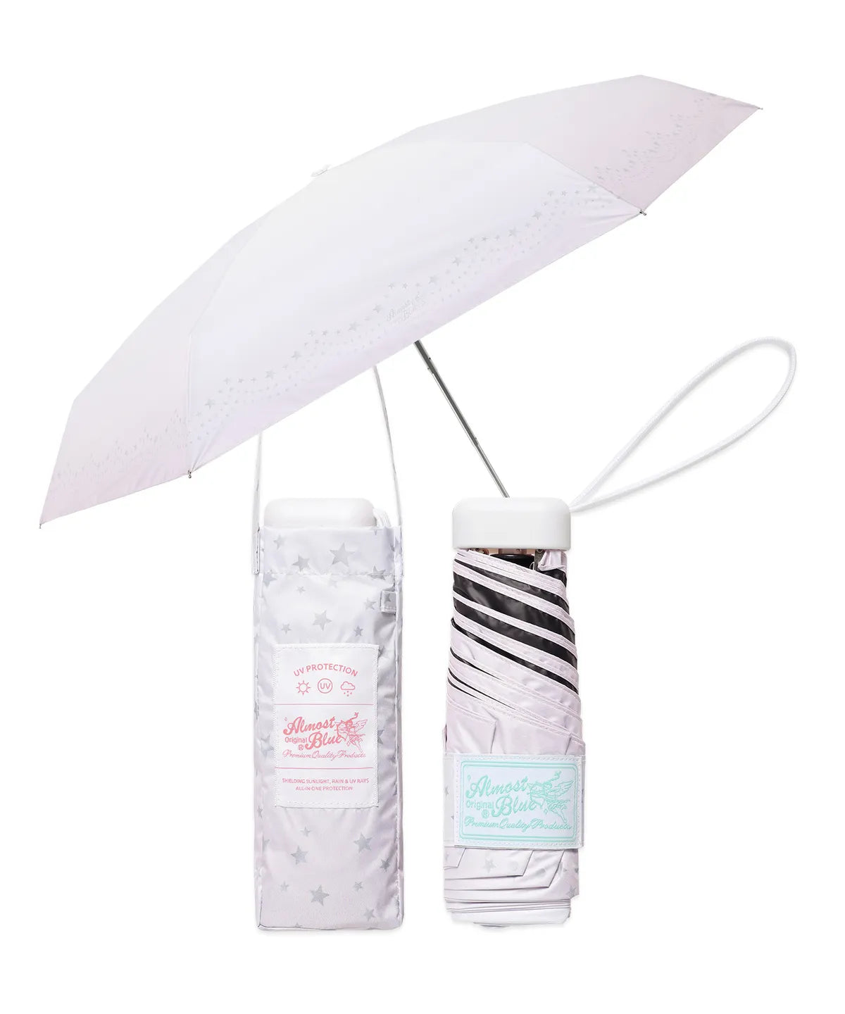 [Almostblue] CUPID UMBRELLA & PARASOL. UV 99.9% & Wind-Resistant! (26 Colours)