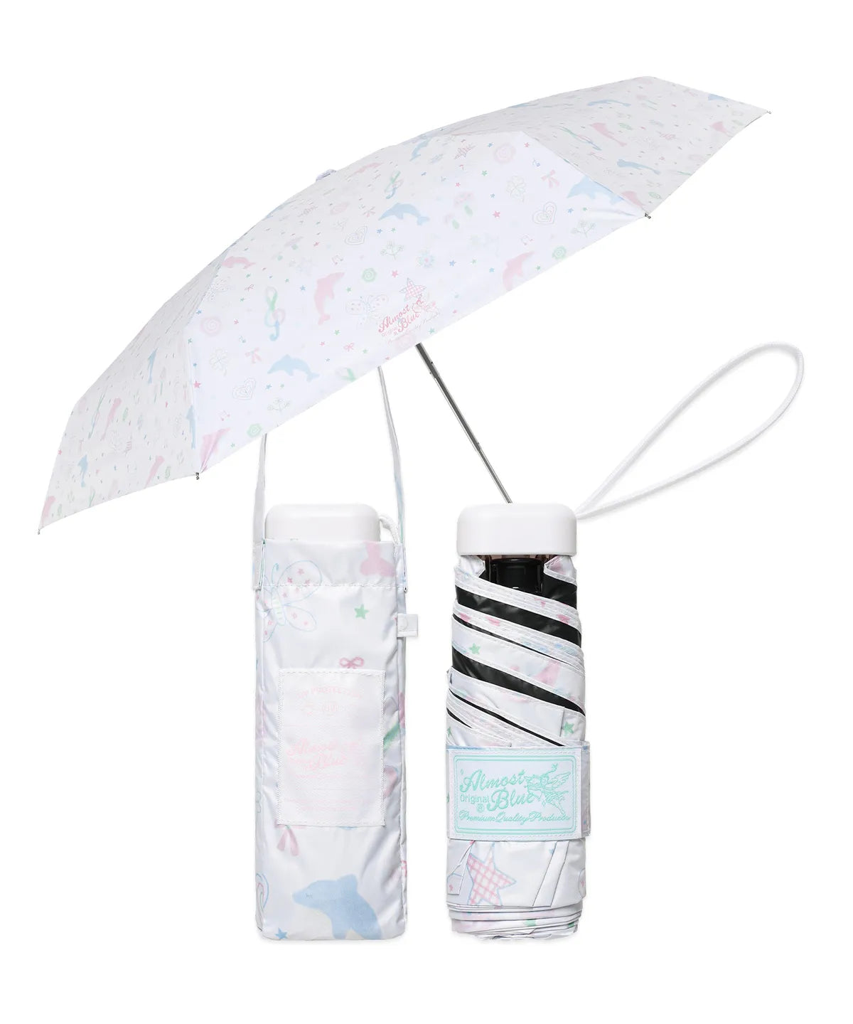 [Almostblue] CUPID UMBRELLA & PARASOL. UV 99.9% & Wind-Resistant! (26 Colours)