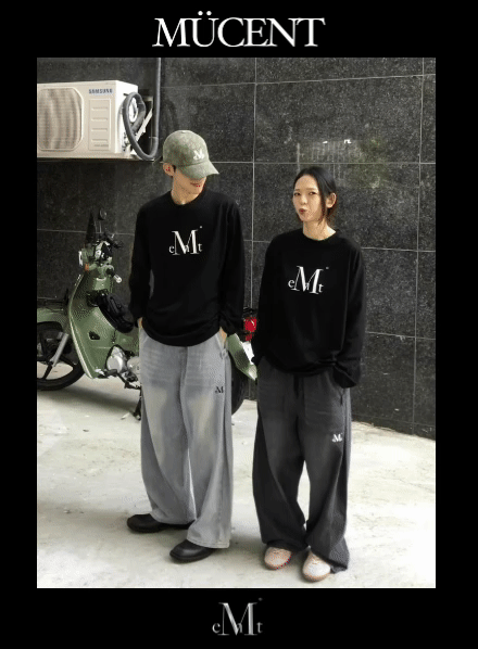 Brand Week Sale -07.13 [Mucent] Unisex Fluid Signature Side Button Pants (2 Colors)