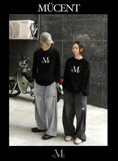 Brand Week Sale -07.13 [Mucent] Unisex Fluid Signature Side Button Pants (2 Colors)