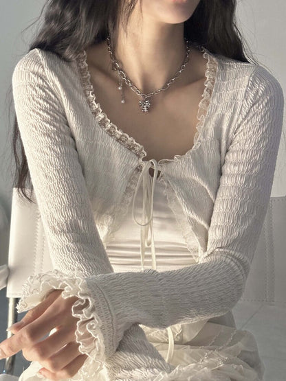 [OFUSE] Twice Dayeon pick! Pearl drop choker(ribbon)