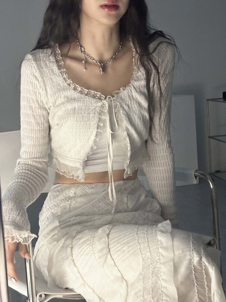 [OFUSE] Twice Dayeon pick! Pearl drop choker(ribbon)