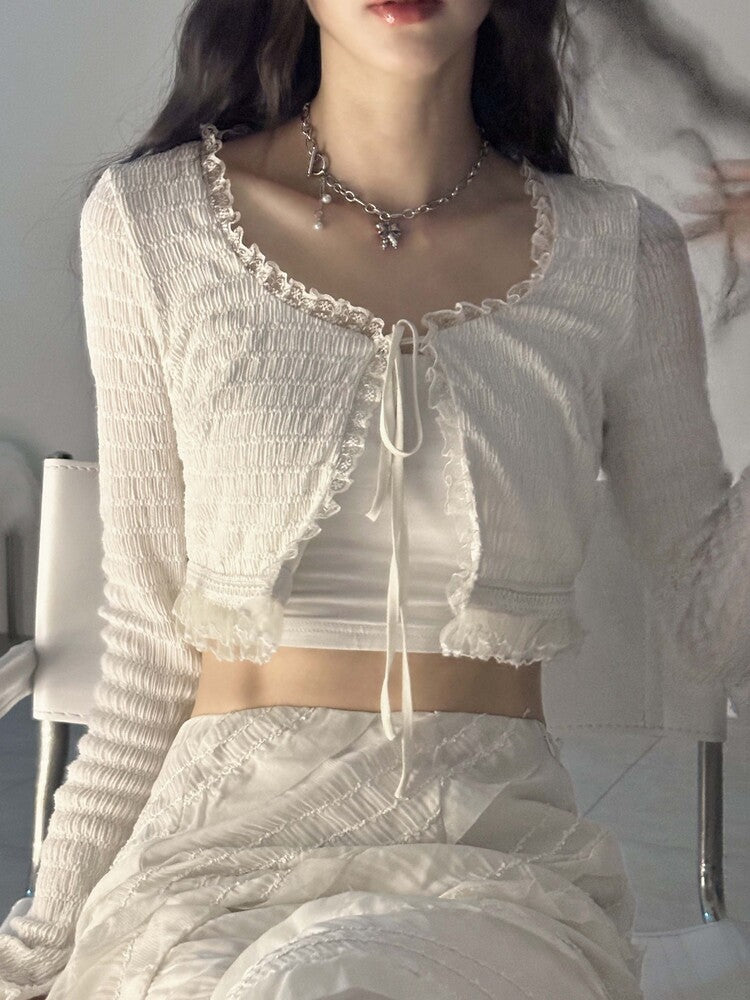 [OFUSE] Twice Dayeon pick! Pearl drop choker(ribbon)