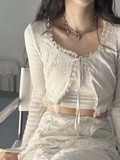 [OFUSE] Twice Dayeon pick! Pearl drop choker(ribbon)