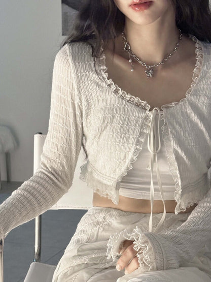 [OFUSE] Twice Dayeon pick! Pearl drop choker(ribbon)