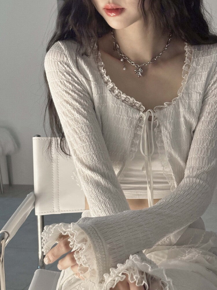 [OFUSE] Twice Dayeon pick! Pearl drop choker(ribbon)