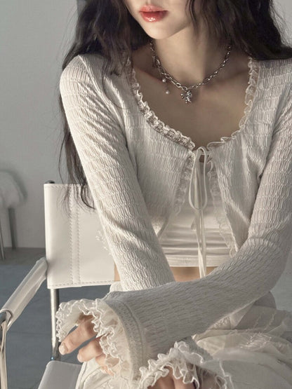 [OFUSE] Twice Dayeon pick! Pearl drop choker(ribbon)