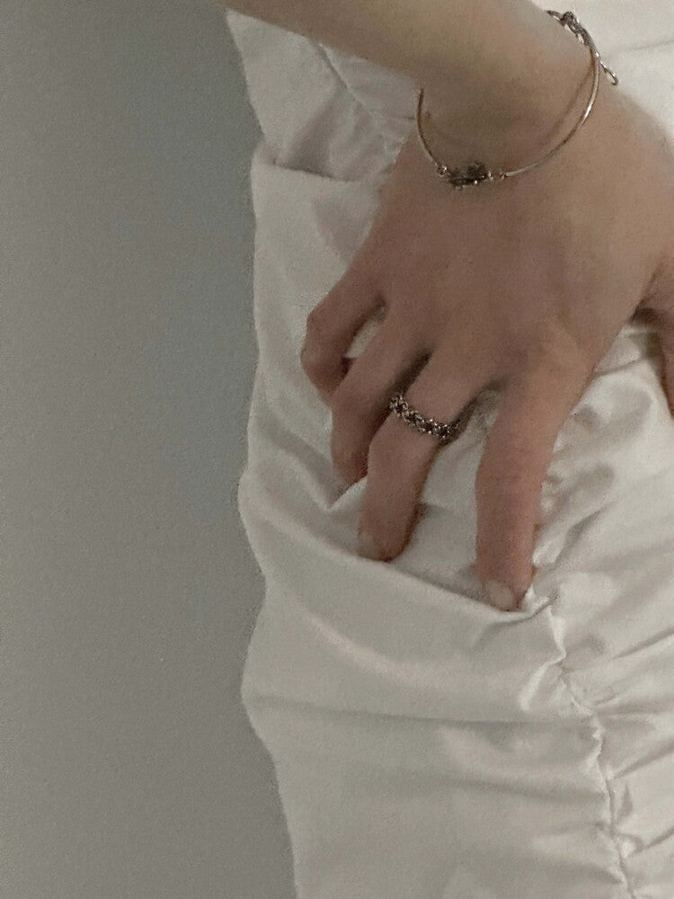 [OFUSE] aespa Winter pick! Star knot ring
