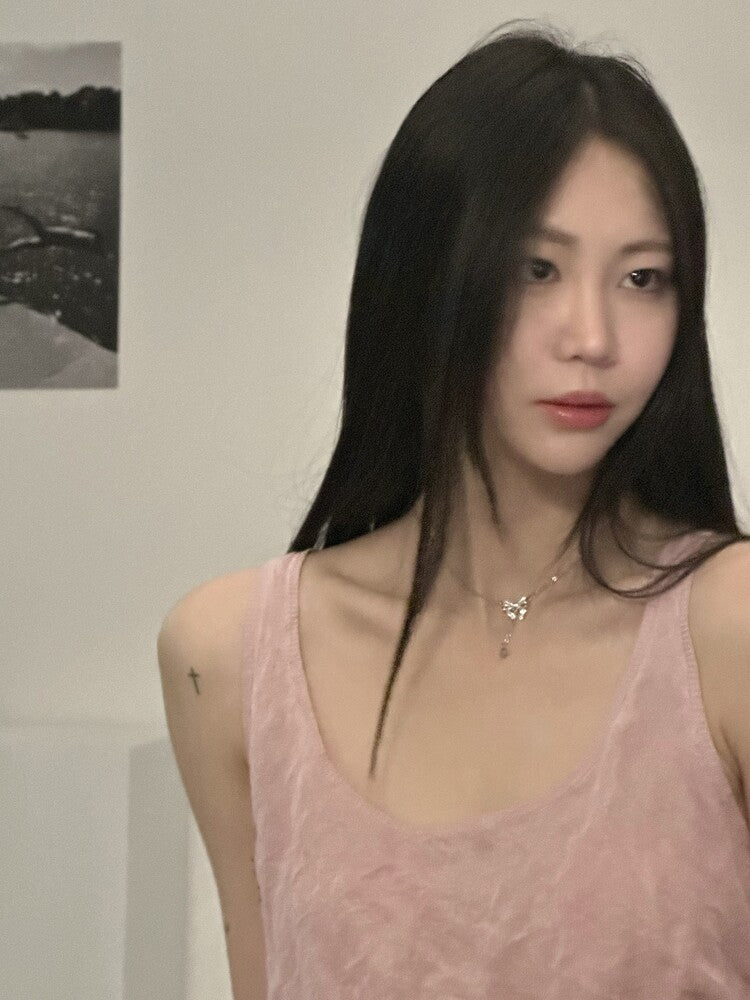 [OFUSE] Babymonster Ahyeon, i_dle Shuhua & Nmixx Jiwoo pick! Lace ribbon necklace