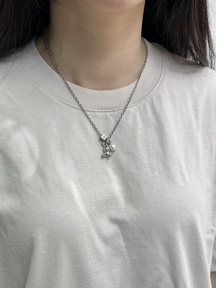 [OF USE] NCT DREAM Jaemin pick! Rabbit necklace