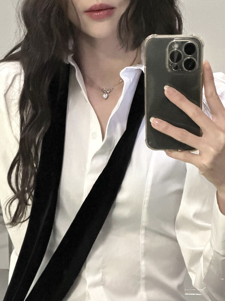 [OFUSE] 24 winter - cubic heart necklace