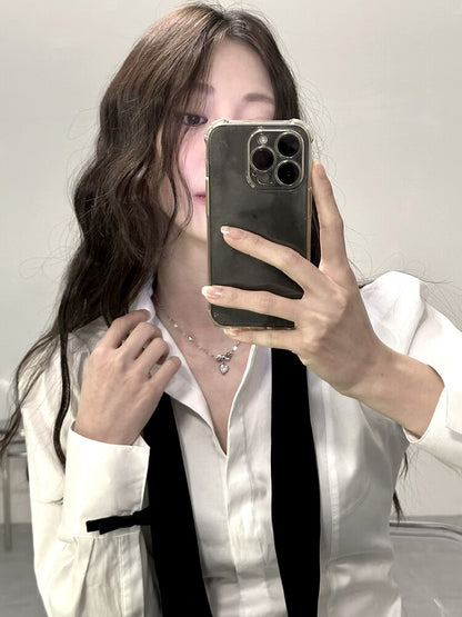 [OFUSE] 24 winter - cubic heart necklace