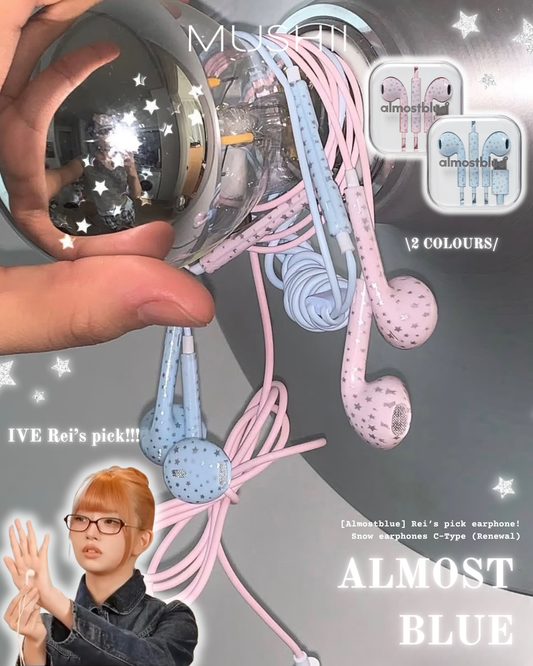 [Almostblue] Rei’s pick earphone! Snow earphones C-Type (Renewal)